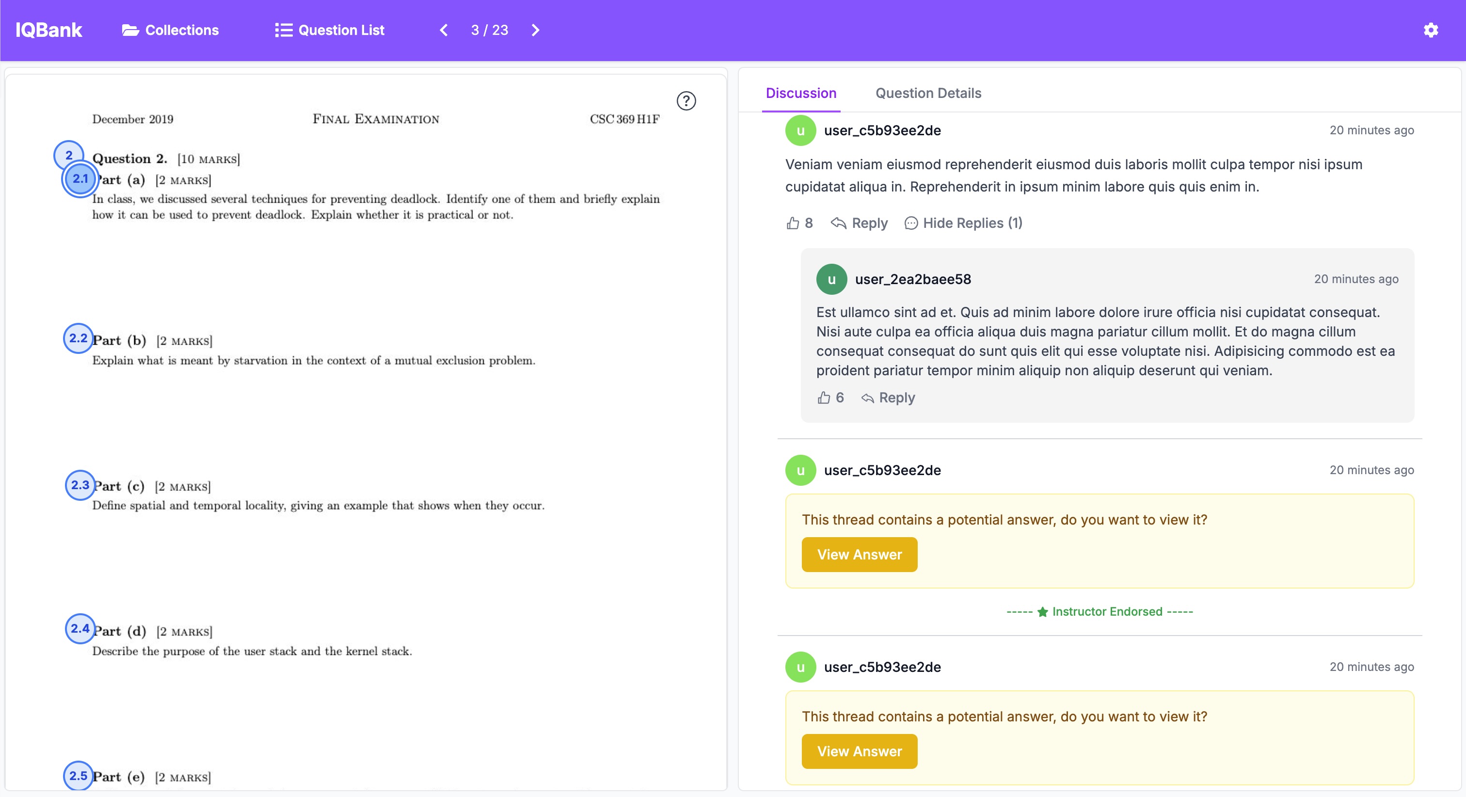 Discussion Demo